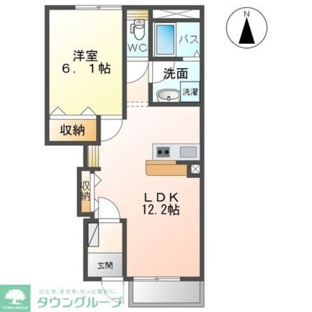 パークハイムの物件間取画像